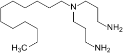 Strukturformel von Laurylamindipropylendiamin