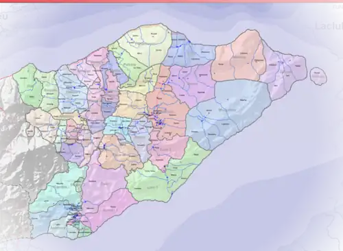 Verwaltungsgliederung von Baucau