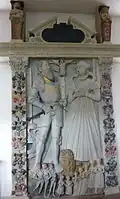 Epitaph für Hermann IV. (gest. 1560) und Margarethe Riedesel in der ev. Stadtkirche in Lauterbach