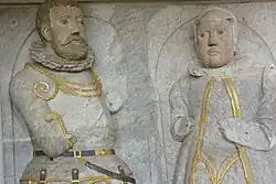 Epitaph für Volprecht II. (gest. 1610) und Beate Riedesel