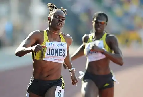 LaVerne Jones – Rang acht im zweiten Semifinale und damit nicht im&nbsp;Endlauf