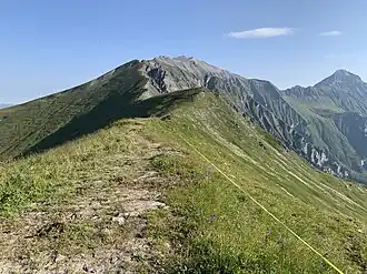 Laveygrat aus südlicher Richtung gesehen