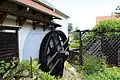 Mühlrad am Laubaer Wasser