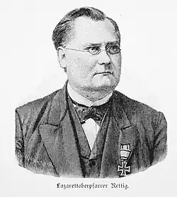 Lazarett­ober­pfarrer Rettig (1870)
