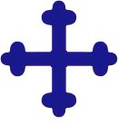 Kleeblattkreuz (Lazaruskreuz)