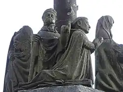 Figuren des Calvaires der Basilika Notre-Dame du Folgoët