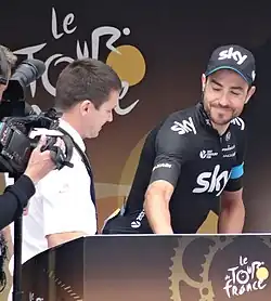 Xabier Zandio bei der Tour de France 2014