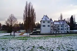 Das Schloss in der Winterzeit