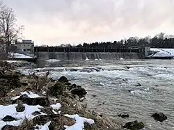 Sohlschwelle im Unterwasser