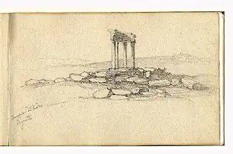 Agrigent. Dioskurentempel (von Fries Leda-Tempel genannt)