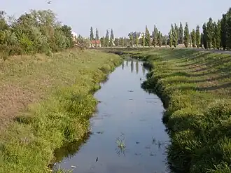 Die Ledava bei Lendava