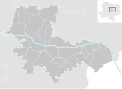 Lage der Gemeinde Bezirk Tulln im Bezirk Tulln (anklickbare Karte)