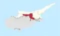 Distrikt Lefkoşa in der Türkischen Republik Nordzypern