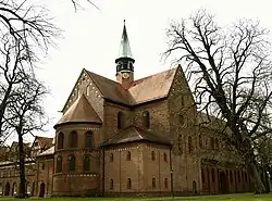 Kloster Lehnin, Mark Brandenburg, 1184–13.&nbsp;Jh., Ostteile (sp. 12. Jh.–1. V. 13.&nbsp;Jh.) und Seitenschiffe romanisch, Mittel­schiff (M. 13.&nbsp;Jh.) gotisch