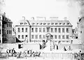 Leicesterhaus am Leicester Square in London 1748, Familienbesitz der Sidneys