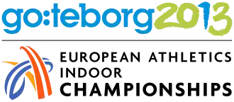 Das Logo der 32. Leichtathletik-Halleneuropameisterschaften