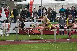 Maíla Machado(ganz links) schied als Siebte ihres Halbfinallaufs&nbsp;aus