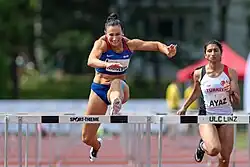 Andrea Ivančević Rang acht in 33,95&nbsp;s