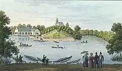 Die Insel um 1840