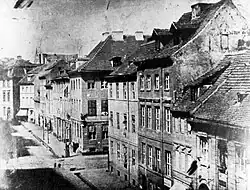 Alte Leipziger Straße in Höhe Kurstraße, 19. Jahrhundert