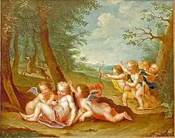 Supraporte von Franz Anton Leitenstorffer