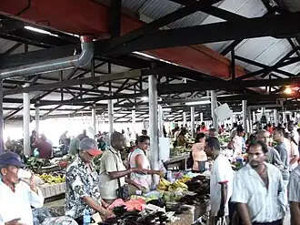 Markthalle in Lelydorp, Dezember 2008