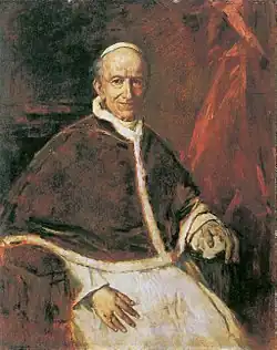 Franz von Lenbach: Leo&nbsp;XIII., um 1885