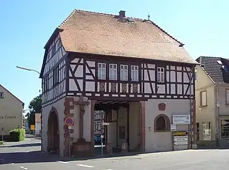 Das alte Rathaus in Lengfeld