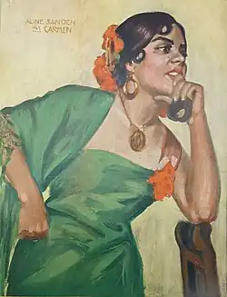 Aline Sanden als Carmen