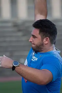 Leonardo Fabbri Rang neun mit&nbsp;20,75&nbsp;m