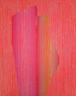 Lines – Der Kuss Öl/Lw. 120 × 100 cm