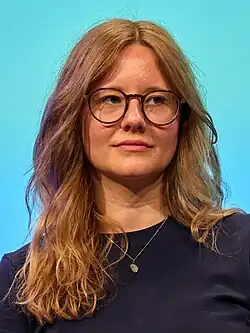 Foto von Leonie Schöler auf der re:publica 25 in Berlin