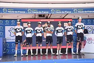 Mannschaftsfoto Movistar Team