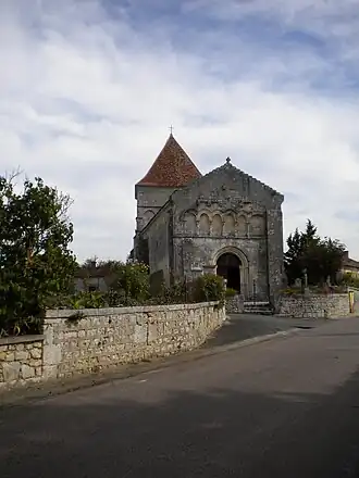 Die Kirche Saint-André in Les Graulges