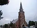 Kirche Mariä Himmelfahrt im Ortsteil Les Moëres