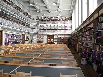 Lesesaal in der Universitätsbibliothek