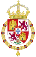 Kleines Wappen (Portugal) 1580–1598