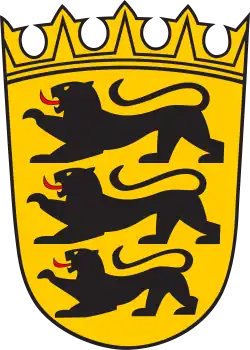 Großes Wappen des Landes Baden-Württemberg