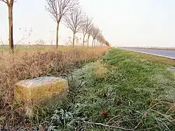 Viertelmeilenstein bei Nauendorf