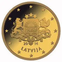 Lettland 10 Cent