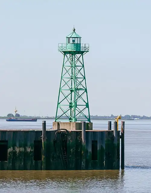 Leuchtfeuer Geestemole Süd