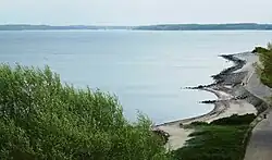 Blick zur Kieler Förde.