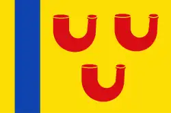 Flagge der Gemeinde Leudal