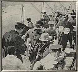 Black and white picture of a man