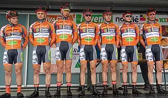 Mannschaftsfoto Bingoal WB Devo Team