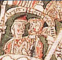 Heinrich der Stolze (um 1102–1139), Herzog von Bayern und Sachsen und Gertrud von Sachsen (1115–1143), Erbin der Brunonen um Braunschweig
