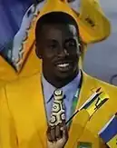 Levi Cadogan Rang acht in 10,19&nbsp;s