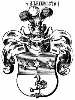 Stammwappen der Herren von der Leyen