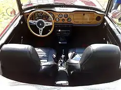 Triumph TR6, Interieur