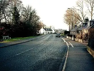 Straßenzug in Lhanbryde